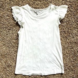 BB Dakota tank with lace sleeves